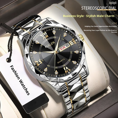 Business Advanced Waterproof Luminous Quartz Watch