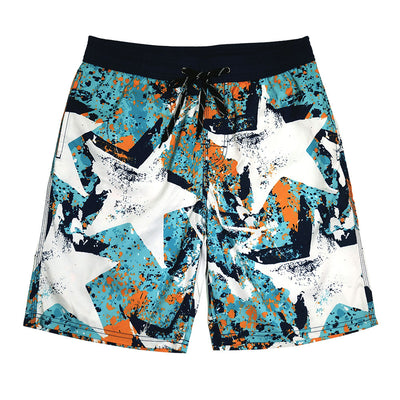 Beach Pants Men's Knee Length Plus Size Swimming Trunks